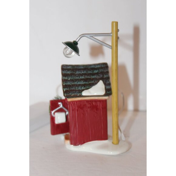 Dept 56 Snow Village - Backwoods Outhouse - Picture 3 of 6